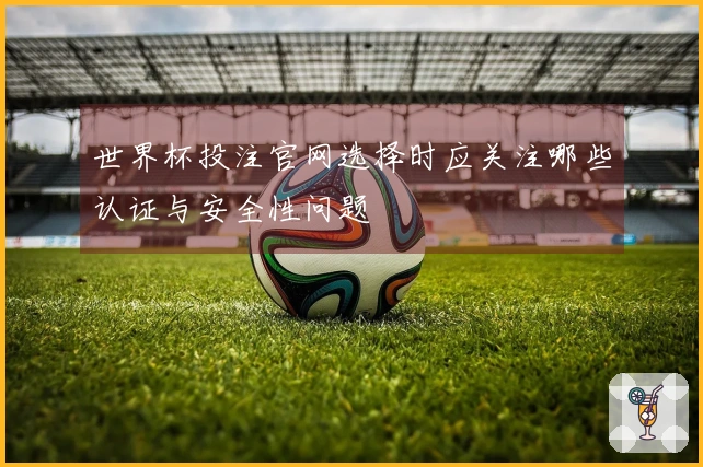 世界杯投注官网选择时应关注哪些认证与安全性问题